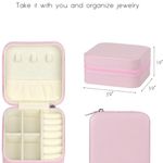 Mini Pink Jewelry Travel Box Photo 1