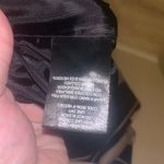 Madison Leigh Formal Prom Dress Metallic Gold Black fit & flare satin Photo 8