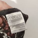 Freeze New York ride free lace high low hem large eagle star flag patriotic tank Black Photo 5