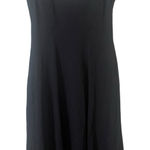 Lands' End Lands'‎ End Black Sleeveless Midi Dress Size Medium Photo 0