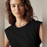 J.Crew Tall Resume dress in Italian wool blend in Black Size 6T NWT Photo 2