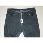 Dkin High Rise Straight Leg Stretch Blue Jeans Sz 20 Hipster Modern Photo 5