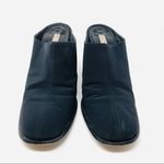 Enzo Angiolini ENZO black fabric on trend mules, size 9 Photo 3