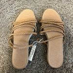 Madewell  The Kathryn Espadrille Slide Sandal in Leather NWT Photo 3