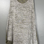 Charmed Hearts  Women's Gray/Olive Green Y2K Grunge Hooded Tank Top - Size Large Photo 0