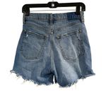 Abercrombie & Fitch ‎ The Dad Short High Rise Womens 26 2 Blue Curve Love Denim Photo 1