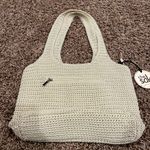 The Sak Crochet Totes Tropic Tote Bag - Cream Photo 6