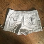 American Eagle Y2K zipped hem khaki shorts Photo 1