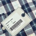 UNTUCKit NWT Sorbo Blue Plaid Button Photo 3