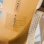 Vince Camuto NEW  Brevern Sandal Cream and Diamond Detail Heels Size 7.5 Photo 6
