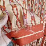 Ann Taylor Chain Print Equestrian Print Pleated Midi Dress Womens Size 6 Photo 5