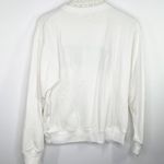 Browny Women Southend White LaceCrewneck Sweatshirt Academia Preppy Size S Photo 1
