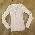 LPA  - Henley Sweater in Pale Dusty Pink Photo 5