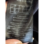 Guess  Black Shorts Romper Size Large‎ Long Sleeve V Neck Elastic Waist Keyhole Photo 9