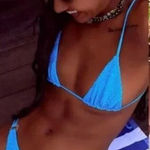 Aila Blue New Set! Free People x  blue bikini, top size S, bottom‎ size M Photo 0