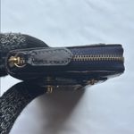 None Long Textured Wallet Navy Blue GUC Photo 11