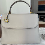 Oscar de la Renta  The Poppy Bag in Pearl Grey Photo 0