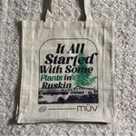 Tote Bag It All Started with Some Plants in Ruskin Unisex Shopper Reusable Tan Photo 3