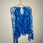 Anthropologie  Meadow Rue Linen‎ Fields Floral Swing Top Size XS Photo 7