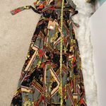 Abel the label Green Scape Dress Size L NWT Photo 9