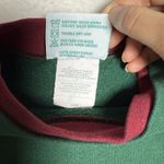 Vintage 90s Energy MC Sweatshirt Womens Size L Autumn Embroidered Fall Novelty Green Size L Photo 2