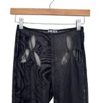 I am gia Black Amina Sheer Pants Sz S Photo 3