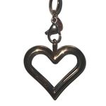 Origami Owl  Rose Gold Tone Crystal Heart Locket Necklace Photo 10