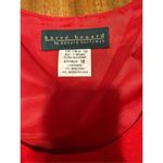 Harvé Benard Vintage Harve Benard Red Wool Blend Button Down Embroidered Sheath Dress size 10 Photo 3