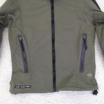 Mountain Hardwear  Womens Gore‎ Windstopper Jacket Full Zip Olive Black Size 8 Photo 3