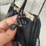 Natural Life  The Alice Floral Metallic Maxi Dress Womens XS Sleeveless Tiered Photo 7