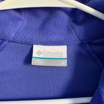Columbia Purple Fleece Half Zip Sweater Jacket Small Photo 3