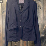 Laguso Jane Tec Equestrian Show Jacket Sz M Black Size M Photo 0