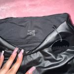 Aerie  Women’s Black Offline Real Luxe Faux Leather Leggings Size Medium NWT Photo 3