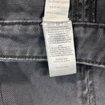 PacSun  Back Zip Denim Jean Mini Skirt Womens Juniors Size 25 Faded Black Photo 3