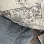 Levi's 501 Skinny Jeans in Blue Size 25 Photo 7