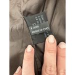 Kenneth Cole  Leather Jacket Women’s Size Large Blazer Notched Moto Brown Button‍ Photo 7