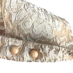 SheIn Fairycore Pastel Goth Damask Lace Renaissance M Midi Dress Sheer Long Sleeves Photo 3