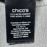Chico's  So Slimming Crop Pants Gray Size 1.5 Stretch Cropped Jeans Photo 4
