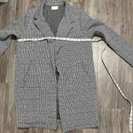 MELLODAY  Black and White Plaid Blazer Photo 9