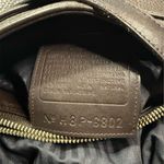 Coach Vintage Black Leather Saddle Bag Purse Women's Handbag Photo 1