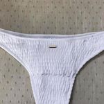 Victoria's Secret Cream Smocked Bikini Bottom Photo 2