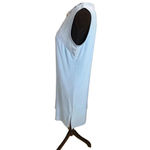 Magaschoni NEW- NWT  Ice Blue 100% Silk Embellished Dress | Size 2 Photo 3