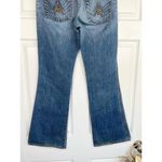 7 For All Mankind The A Pocket Blue Denim Bootcut 5 Pocket Design Size 29 Photo 10