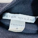 Peter Nygard Dangle Fish Scale Sequins Mock Neck Sleeveless Sweater Black PS Photo 8