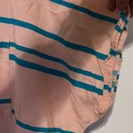 LuLaRoe  Amy Striped Coral Button Down in large Photo 1