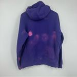 Nike TCU Horned Frogs University Custom Bleach Splatter Hoodie Size Large Photo 5