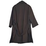 Per Se 100% wool heavy army green button up coat size 14 Photo 2