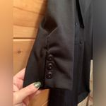 Pendleton  Tailored 100% Virgin Wool Black Trench Coat “Dress” Women’s Size 12 Photo 5