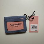Juicy Couture Blue Key & Card Holder with Embossed Design Photo 2