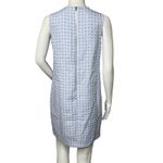 Romeo + Juliet Dress Women Small Blue White Geometric Shift Lace Feminine Preppy Photo 3